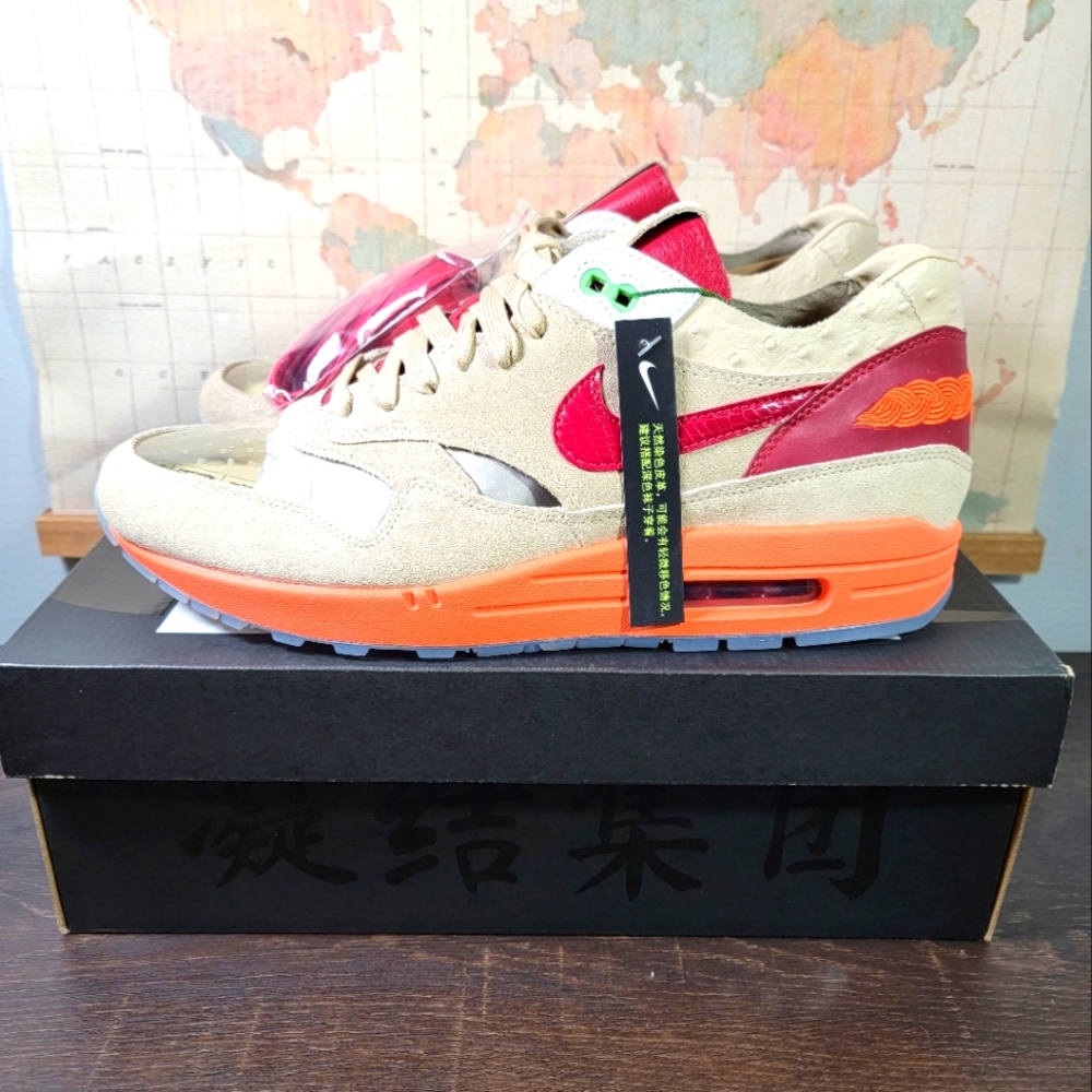 BRAND NEW Nike Air Max 1 CLOT Kiss of Death (2021) Men's Size 11.0